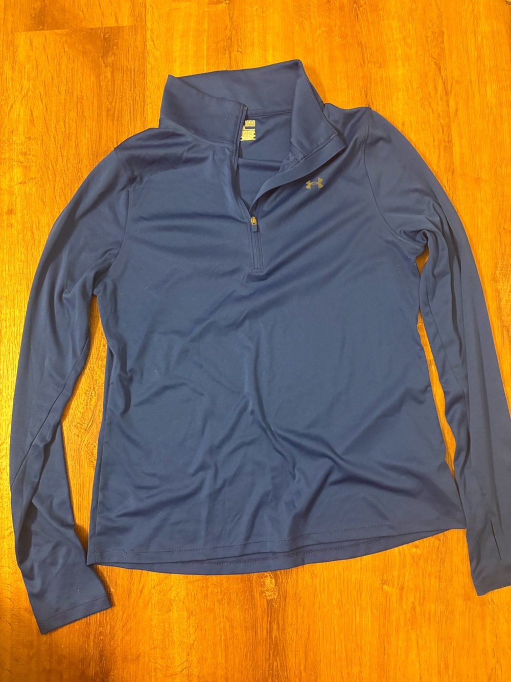 Under Armour Women's Royal BlueHalf-Zip Pullover Sweater